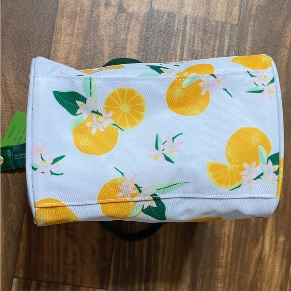 NWT Kate Spade • Orange Citrus Insulated Lunch Bag - Picture 10 of 11
